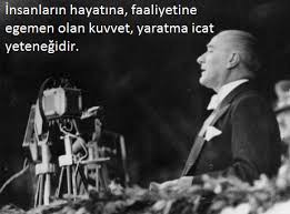 Atatürk yeni bir icatla uğraşırken.
